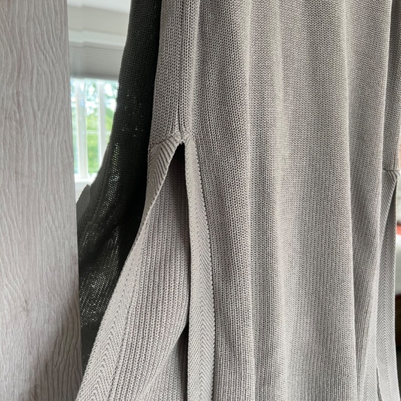 NWOT Wilfred knitted tunic, grey, medium - Picture 3 of 5